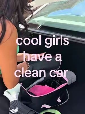 so fun to be a clean girl #girly #carwash #car 