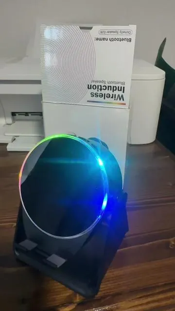 #wireless #bluetoothspeaker #phonechargers #ledspeaker #wirelessinductionbluetoothspeaker 