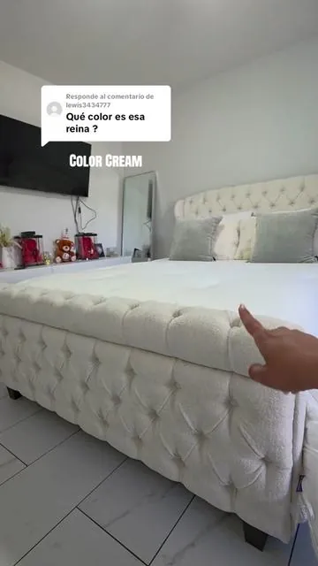 Respuesta a @lewis3434777 Cama Moderna y elegante #bed #tiktokshopstockup  #tiktokshopmothersday 