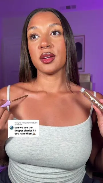Replying to @averysmomma623 these are the deeper shades that i have🫶🏽 hopefully this helps!  (in this video I am wearing shade 13✨)  #tower28 @Tower 28 Beauty #tower28beauty #serumconcealer #tiktokshopstockup #bigdreamsstartsmall 