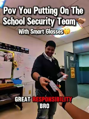 Pov You Putting On The School Security Team 🫱🏾‍🫲🏼#tiktokshop #tiktokshopfinds #tiktokshopping #viraltiktok #tiktokmademebuyit #school #glasses 