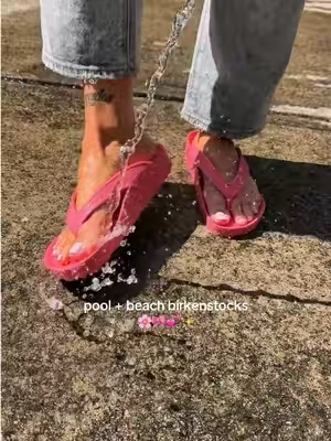 some colors already sold so grab yours! 🍦🎀 #birkenstockrecoveryslides #birkenstocks #flipflops #womenssandals #qvc 