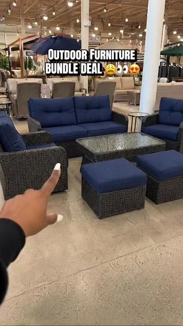 Outdoor Furniture BUNDLE DEAL 😩👀😍 #outdoorfurniture #outdoor #patiofurniture #deals #sale 