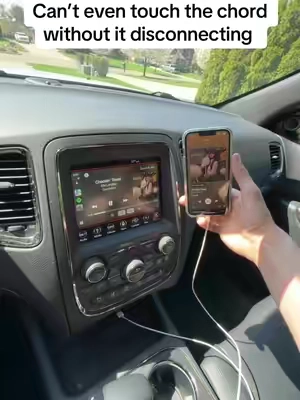 Always ruins the best songs #carplay #carplayadapter #carplayscreen 