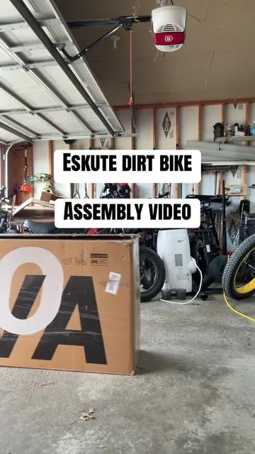 @Eskute eBike US dirt bike assembly video #dirtbike #eskute #bike #tiktokshopstockup #tiktokshopmothersday 