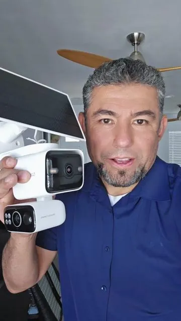 Cámara dual con vista amplia y zoom 📹 #TikTokShopCreatorPicks #TikTokShopStockUp #TikTokShopMothersDay #SecurityCamera #SmartHome  TP-Link & Tapo C645D KIT Dual Lens Pan/Tilt Security Battery Camera Wireless w/ Solar Panel, 2K 3MP 165° Wide-Angle + 6mm Telephoto, Free Person/Vehicle Detection, 360° Pan, SD/Cloud Storage, Works w/Alexa & Google