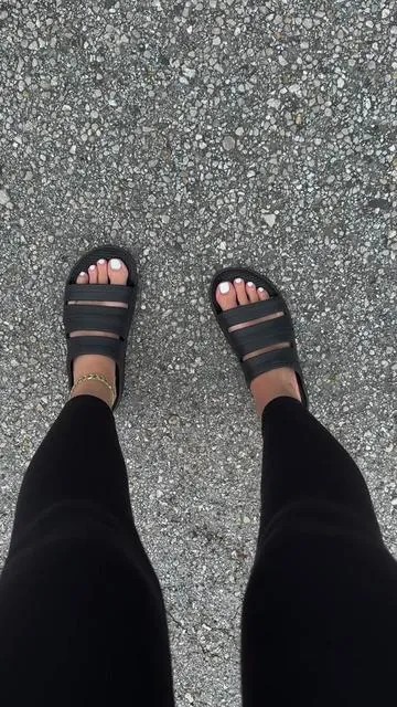 I’m in love @QVC, Inc #tiktokshopstockup #qvcloyaltyprogram #sandal #orthotics #slides 