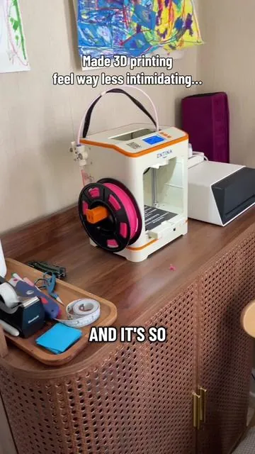 This is what I ended up using to try 3D printing without fully committing to a complicated setup, and it made the whole process feel a lot more approachable. The Entina Tina2C Mini 3D Printer comes fully assembled and is designed for beginners, with features like app and WiFi control so you can send prints easily. It also has auto-leveling to reduce setup issues and access to pre-made models, so you’re not starting from scratch. If you’ve been curious about 3D printing but didn’t want something overwhelming, this is a simple way to get started. #tiktokmademebuyit #tiktokshopcreatorpicks #mothersday #stem #fathersday 