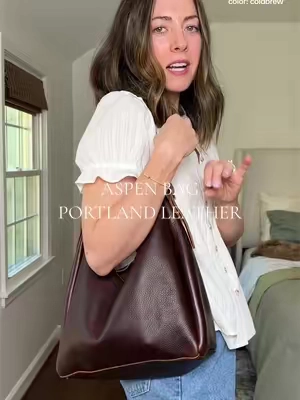 Before you waste your money on a leather bag... #shoulderbag #leatherpurse #leatherbag #plgpartner #portlandleather @PORTLAND LEATHER GOODS 