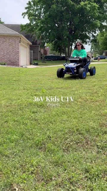 2 seater 36V UTV for kids…or adults 🔥 #kidsutv #utv #rideoncar #rideontoys #kidscar 