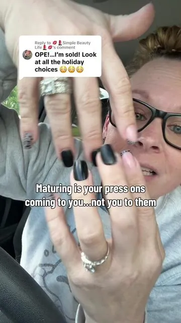 Replying to @💋💄Simple Beauty Life💄💋 Took the risk on @Curvlife and I won’t be looking back.  If press on nails is your thing or you’ve been thinking about switching to press on nails instead of going to the nail salon this is for you.  I’m not wasting my time and money on acrylic nails anymore…#curvlife ships right to my door in every color of press on nails I need #pressonnails #fakenails #summernails #springnails 