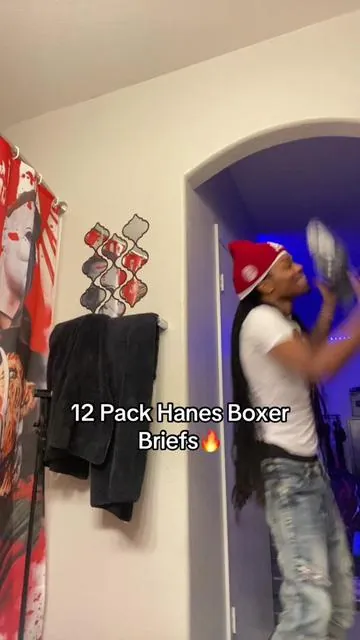 This 12 Pack Hanes Boxer Briefs are SUPER! comfortable and reliable☺️👏🏽