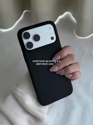 clean asl #siliconecase #blackcase #foryou #iphonecase #iphone17promax 