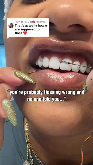 Replying to @Taja.J🪷🌺 so I really thought I was doing everything right this whole time… 😭

#o#oralcaref#flossingd#dentalhygienen#nobst#teethcare