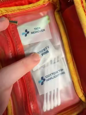 No excuses not to have this. #toddlermom #momfinds #momhack #mommusthaves #firstaidkit 