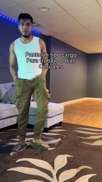 Este pantalón tipo cargo casual y para trabajo es duradero y trae unos grandes bolsas #tiktokshop #construction #parahombres #pantsformen #hombrestrabajadores💪 