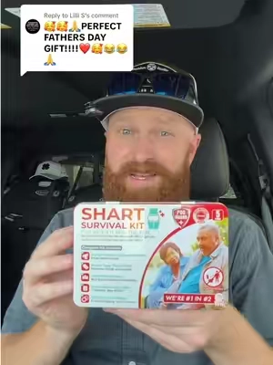 Replying to @Lilli S The ultimate Father’s Day GAG GIFT! 🤣 #shartsurvivalkit #fathersdaygifts #giftsforhim #fathersdaygiftideas #gaggift 