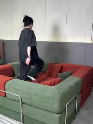 Guest-ready,dual functional 😍#sofabed #Sofabed #SummerVibes #sofa 