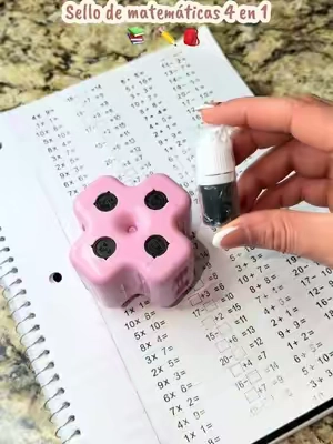Sello de matemáticas 4en 1 #paratiiiiiiiiiiiiiiiiiiiiiiiiiiiiiii #foryourpage #tiktokshop #tiktokshop 