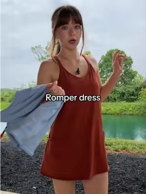 The comfiest and most practical summer outfit ! #dress #romper #summeroutfits #tiktokshopmemorialday #tiktokshopdealsforyoudays 