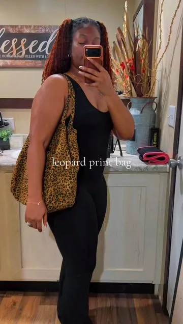 Everyday leopard print bag😍 #leopardprint #cheetahprint #pursetok #girlythings #girlytok  