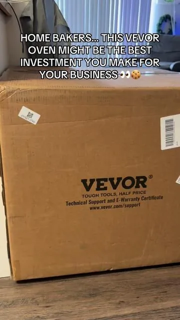 If you’re serious about leveling up your home bakery, the VEVOR Convection Oven is a game changer. From even baking to faster cook times, this oven was built for bakers who are tired of inconsistent cookies, uneven heat, and waiting forever to bake large batches. The powerful convection fan circulates hot air evenly so your cookies come out perfectly golden on the outside and gooey in the center every single time.   For home bakers trying to scale their business, this oven gives commercial bakery vibes without needing a full storefront setup. The multi-rack design lets you bake more at once, which means more orders out the door and more money made. Stainless steel construction, adjustable temperature controls, and high heat performance make it perfect for cookies, brownies, cakes, banana bread, and more.  If you’re ready to stop baking like a hobby baker and start baking like a business owner… this is your sign. Upgrade your setup, increase your output, and give your customers bakery-quality results every single time. 🍪🔥