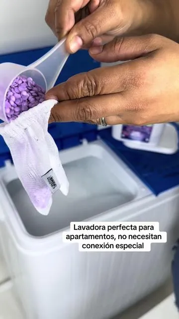 Más de 9 ańos aquí en usa 🇺🇸 llevo utilizando este tipo de lavadoras  #washingmachine #lavadora #portablewashingmachine #laundry #tiktokshopcreatorpicks 