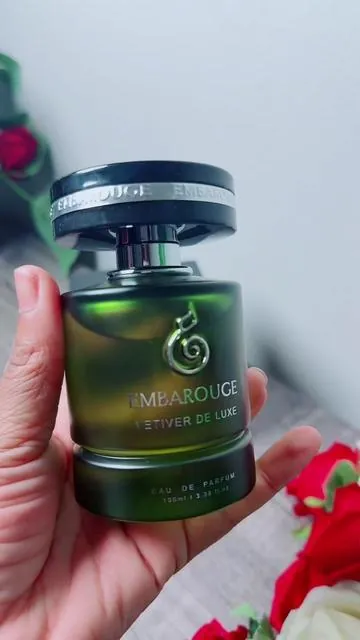 Embarouge Vetiver De Luxe Men’s Eau de Parfum 100ml | Juniper • Coriander • Fresh Vetiver • Smoky Woods | Long-Lasting Aromatic Woody Scent | Gift for Men | 3.4 fl. oz. #tiktokshopcreatorpicks #tiktokshopmothersday #SummerVibes #TikTokShopStockUp #spotlightday 