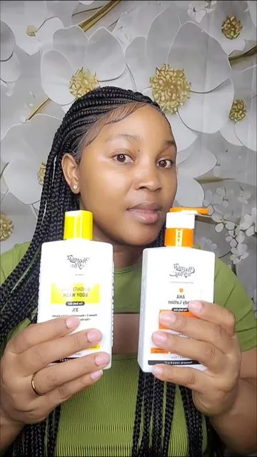 AHA Body Lotion + Body Wash Duo #fyp #tiktokshopcreatorpicks #skincare #foryoupage #viral 