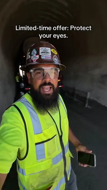 Got to protect those eyes and why not look cool while doing it.has alot of different styles and colors grab yours today while onsale. #construction #bluecollar #Summervibes  #safetyglasses 