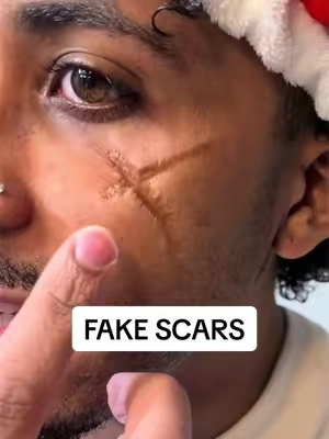 Fake scars for cosplay or Halloween! #mehron #fakescars #makeupfx 