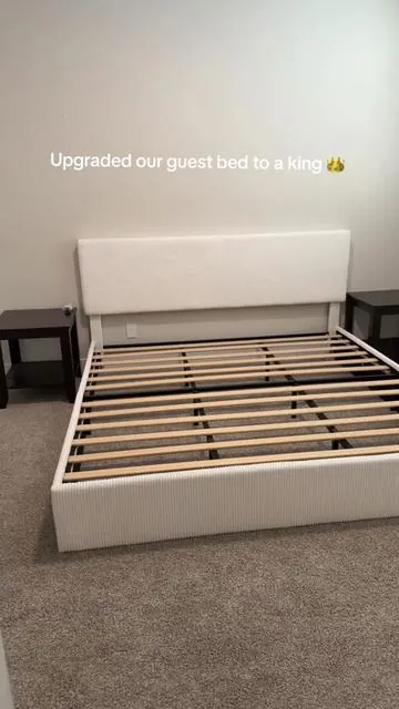 #bedframe #kingbed #tiktokshopmemorialday #tiktokshopnewarrivals 