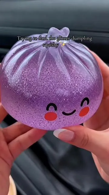 ⚡️ Trying to find the glitter dumpling squishy ✨#dumplingsquishy #squishytoy #blindbox 