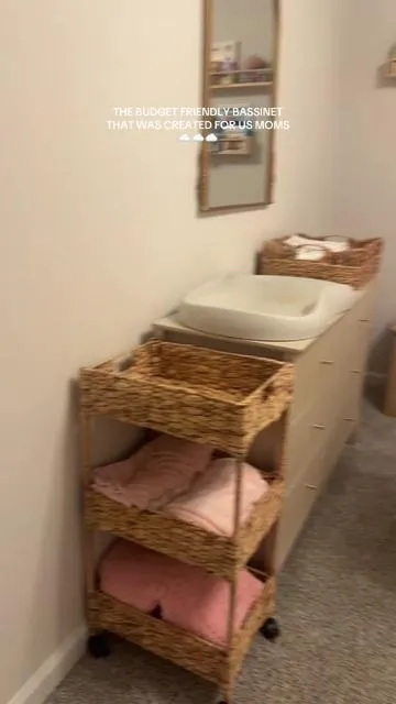 Budget friendly and it has all those must have features! 🤎 #Bassinet #BabyRegistry #MomsofTikTok #BabyTok #BabyMustHaves  