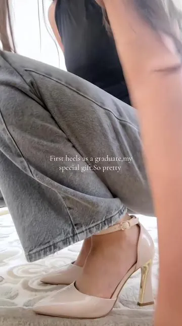 So pretty,your elegant graduation heels #heels #womenshoes #highheels #graduate #grad 