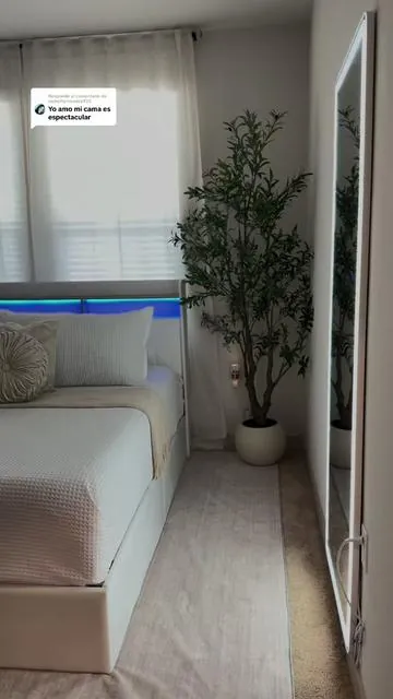 Respuesta a @rachelfernandez925 BASE DE CAMA CON STORAGE DE ALMACENAMIENTO EN SU INTERIOR #CAMA #bedroom #camaconstorage #camamoderna @HOOMIC 