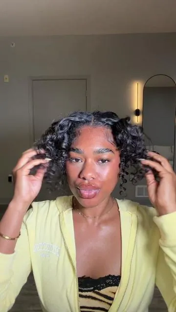 Girls they have deals this week this wig  26in only $119 rn! Adding this hair to your summer starter pack I think yes! 😍@After Black Hair Shop #afterblackhair #summervibes #halfwig #burmesecurly 