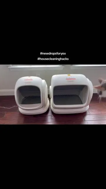 The upgrade from 75L to 106L was SO worth it 👏🐱 The extra space makes such a difference, especially for bigger cats or multi-cat homes! #CatTok #SelfCleaningLitterBox #PetMustHaves #newdropsforyou #TikTokCreatorSearchInsightsIncentive 