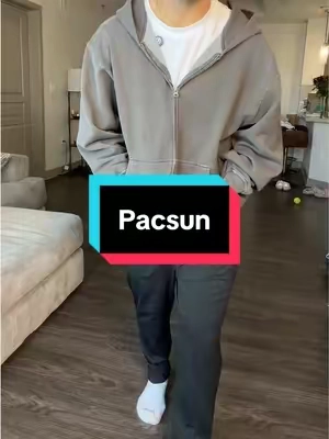 5’8 160 Size M #pacsun #oversized #fleece #jacket #zipup