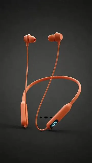 Hey there! I'm back with another product review. This time, it's the **orange neckband wireless headphones**. These headphones are amazing! The case is really comfortable to wear around your neck, and they sound great. Check them out now! You can get these right here on the TikTok shop. #techaccessories #hometech #miniheadphones #acerheadphones #samsungheadphones #bluetoothheadphone #appleheadphones #waterproofheadphones #headphonesreview #miniinvisibleearbuds