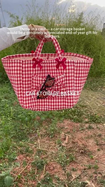 I would cry if anyone made me this btw😭💕#giftbasket #carstorage #carorganizer #teacherappreciationgift  #tiktokshopdealsforyoudays 
