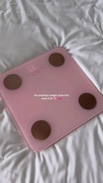 Your fitness era needs this pink essential💗🎀 #weightscale #fitnessjourney
#pinkaesthetic #scale #weightloss
