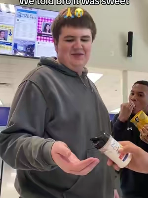 His throat was burning for the rest of the day #sour #balls #candy #funny #tiktokshop