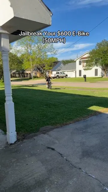 i got yall #ebike #bike #fun #outdoors #summer 