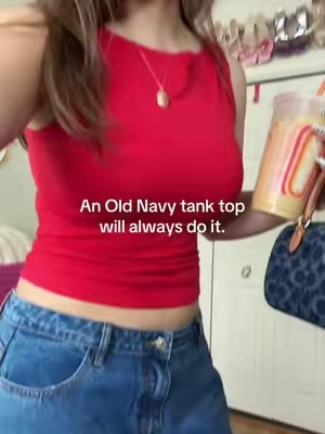 In Old Navy, we trust. I am 5‘5“ wearing a medium #TankTop #SummerOutfit #TikTokShopCreatorPicks #dealsforyoudays #TikTokShopMemorialDay 