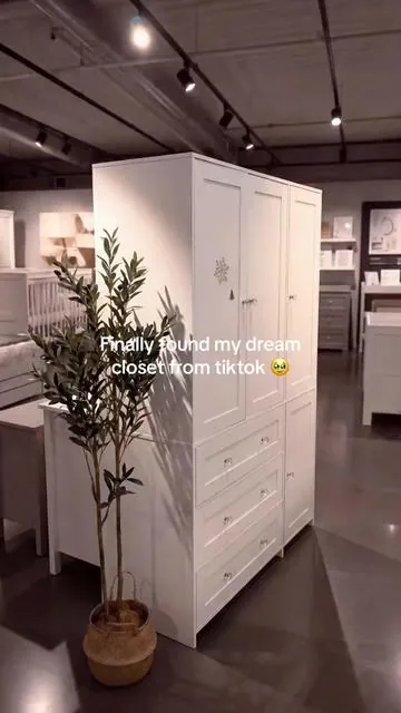 Dream closet 🥹#tiktokshopdealsforyoudays #summerwins #closet #wardrobe #closettour 