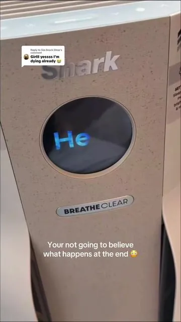 Replying to @Sip.Snack.Shop New Shark NeverChange Compact Pro air purifier 👀 This smart HEPA air purifier tracks air quality in real time and automatically adjusts for dust, smoke, odors, pollen, pet dander, and allergens. Quiet sleep mode, sleek design, and up to 6 years without filter replacement make this perfect for bedrooms, nurseries, apartments, and pet owners #sharkairpurifier #airpurifier #cleantok #cleanair #perfectgifts 