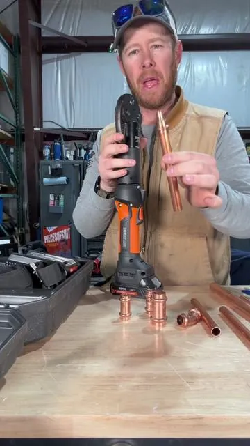 VEVOR Pro Press Pipe Crimper#vevor #vevortools #propress #tiktokshopmemorialday #tiktokshopcreatorpicks 
