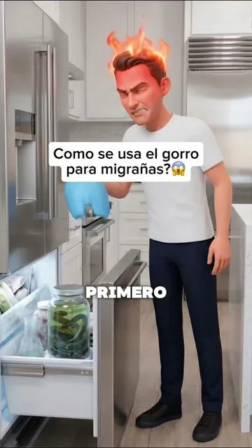 Di adios a las migrañas😱#dolordecabeza #migraña
#headreliefcap si te duele la cabeza o tienes migraña cronica con este gorro de gel frio para el dolor de cabeza que alivia la tensión o dolor