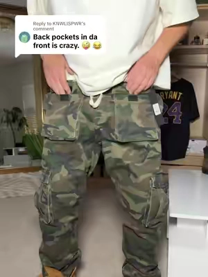 Replying to @KNWLISPWR bro these things are tough #camopants #cargopants #streetwear #dealsforyoudays #FathersDay 